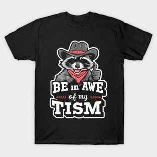 Be In Awe Of My Tism T-Shirt